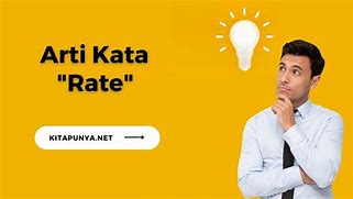 Rate Artinya Dalam Bahasa Gaul